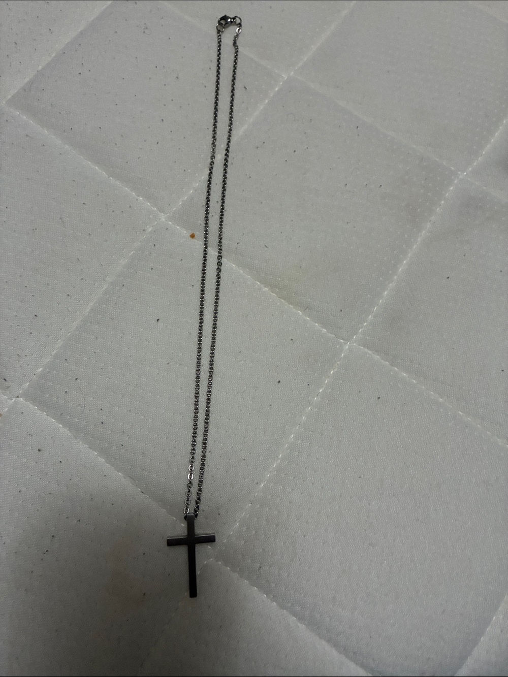 Sliver Cross Pendant Necklace - Women Accessories